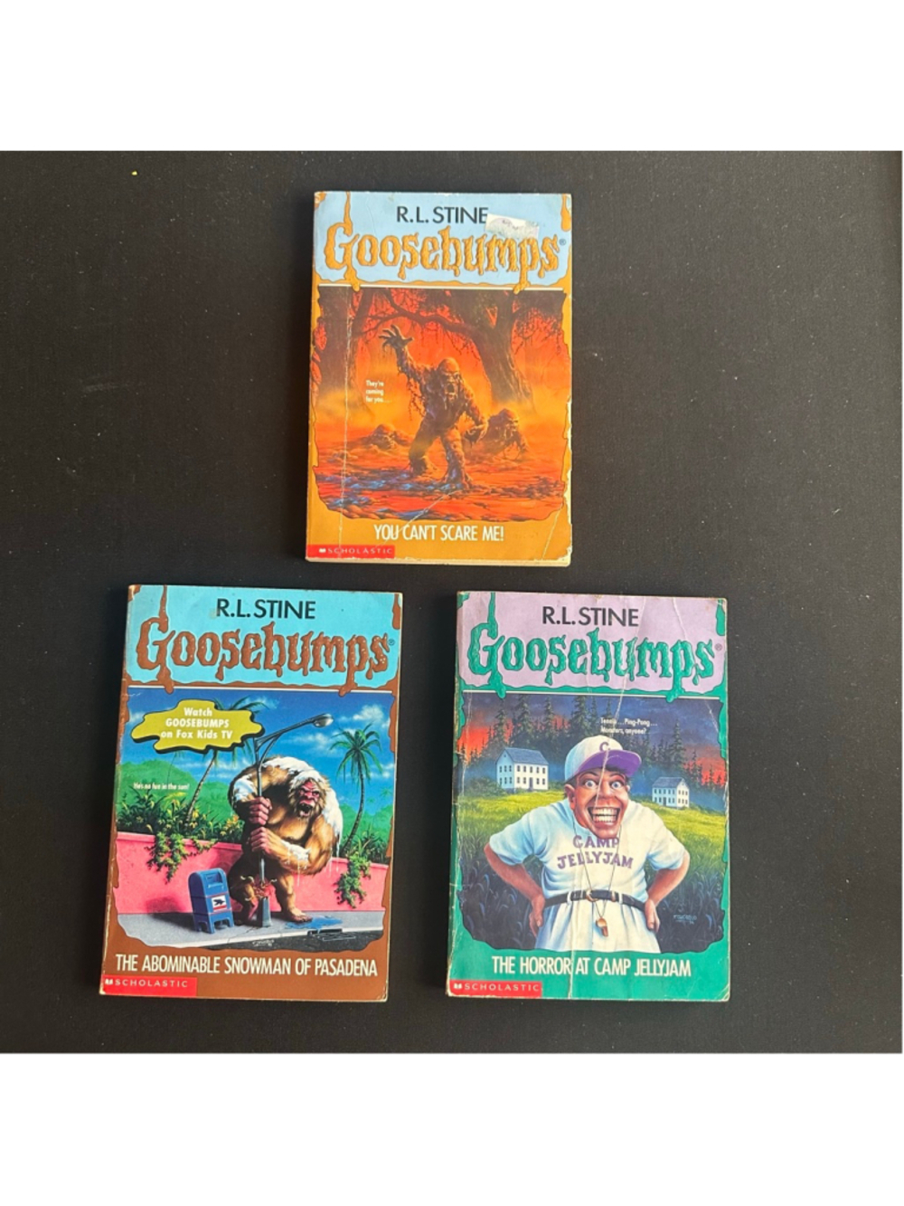 Scholastic Goosebumps Books set (3) Summer